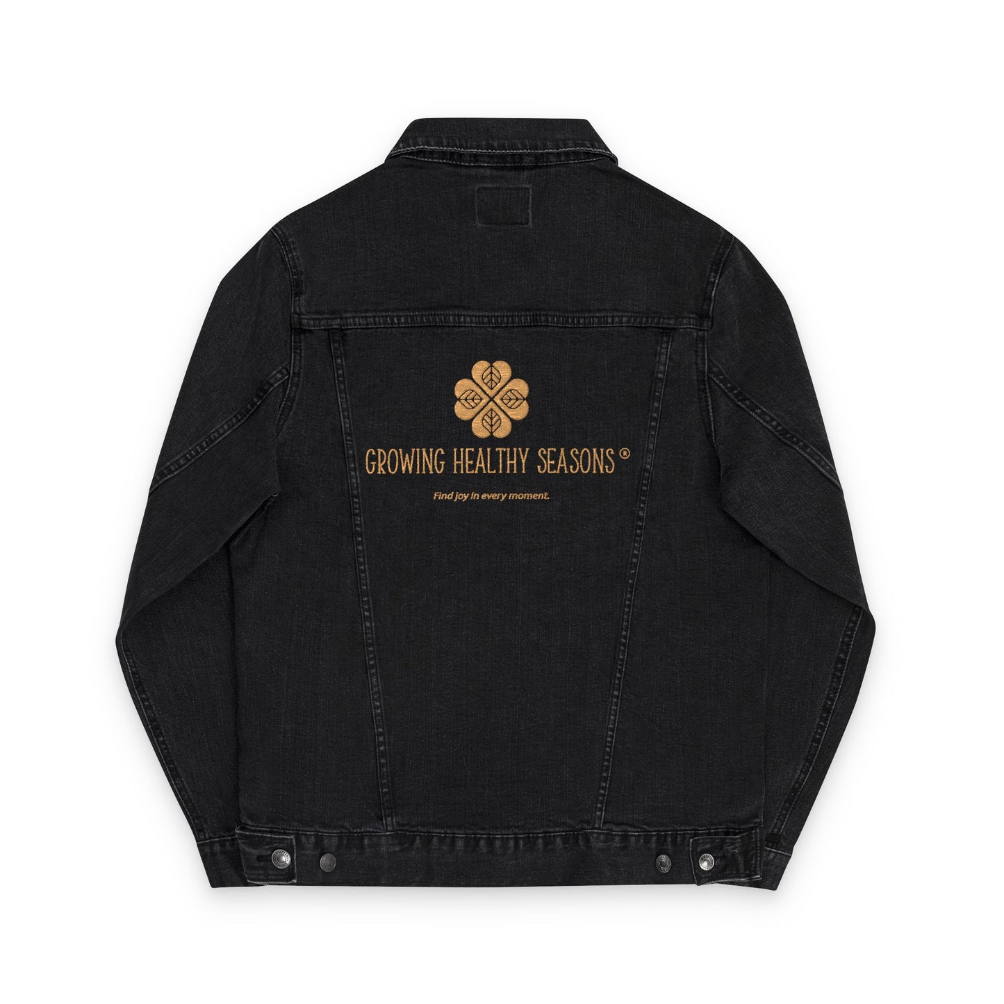 GHS Embroidered Denim Jacket (Adult: Unisex)