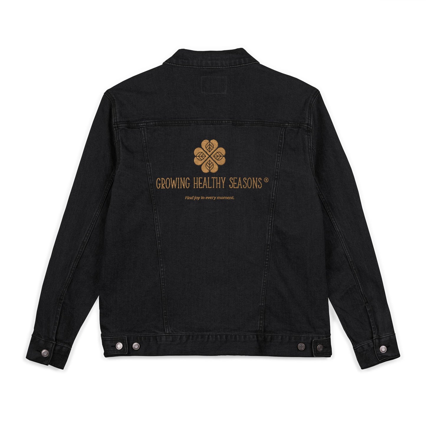 GHS Embroidered Denim Jacket (Adult: Unisex)