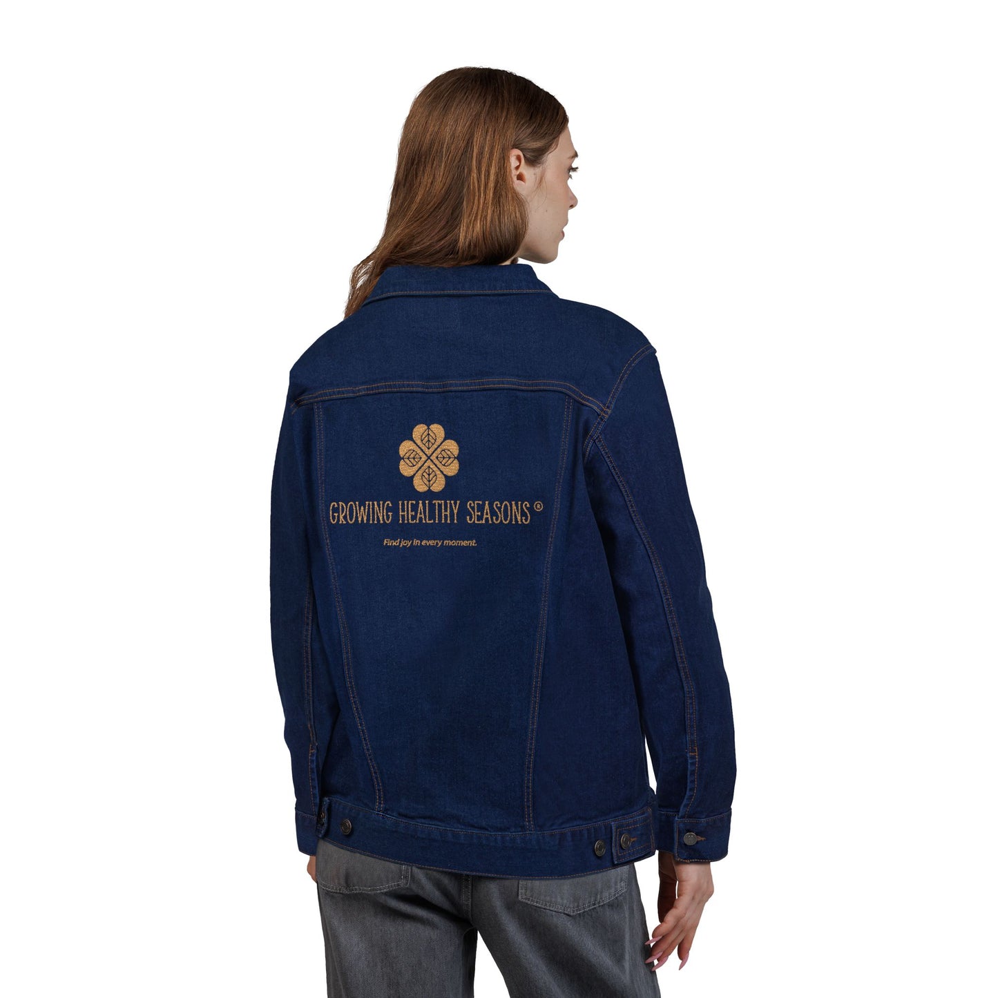 GHS Embroidered Denim Jacket (Adult: Unisex)