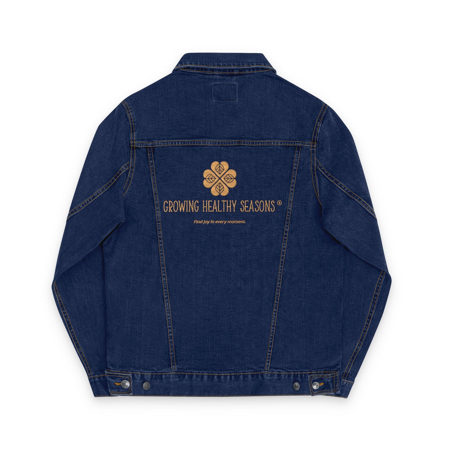 GHS Embroidered Denim Jacket (Adult: Unisex)