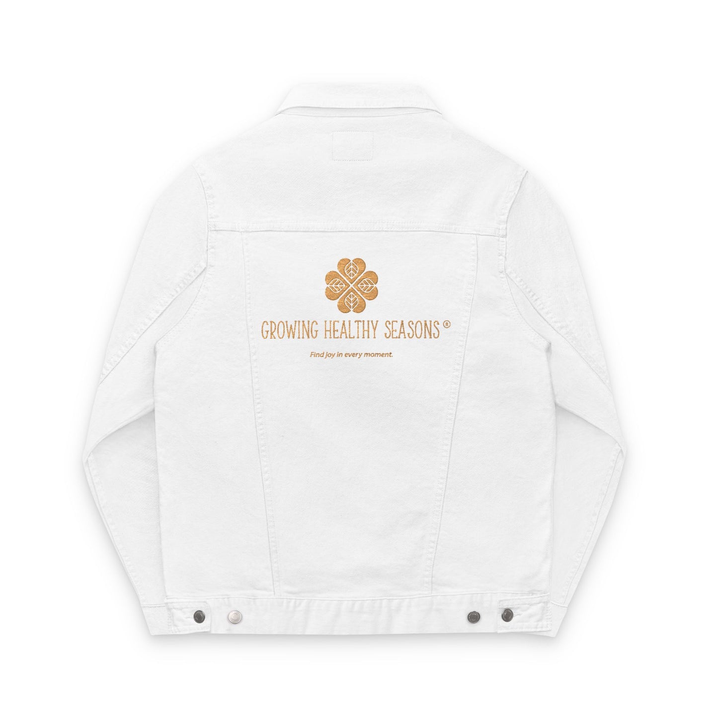 GHS Embroidered Denim Jacket (Adult: Unisex)