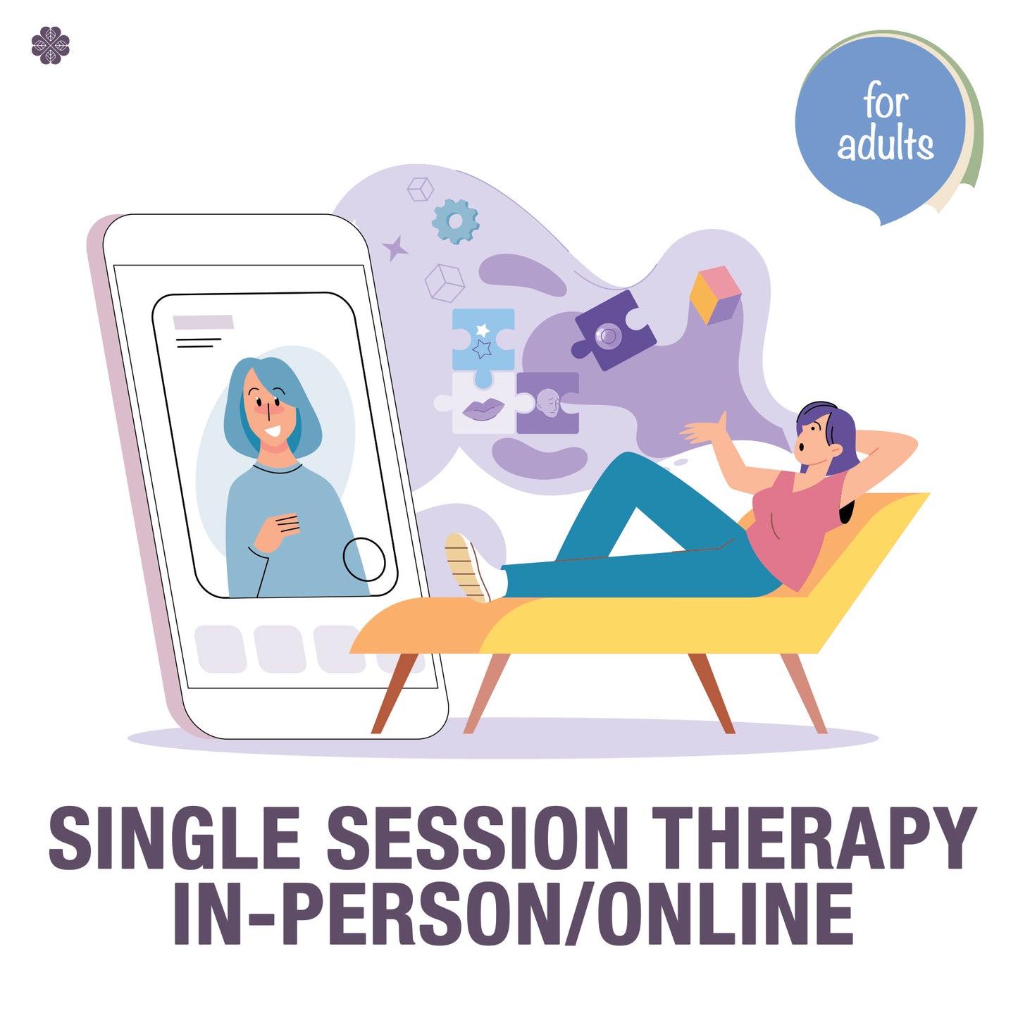 Online & In-Person Therapy | Single Session | Adult (18+)