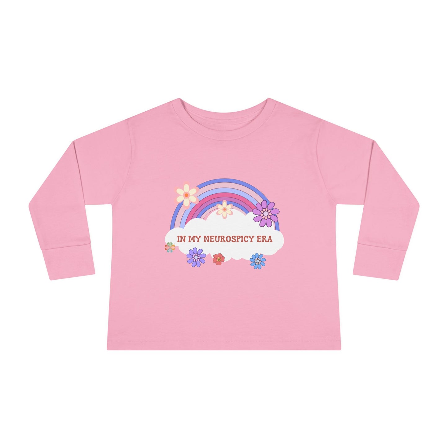 Neurospicy Era Toddler Long Sleeve Tee (Girls and Boys)