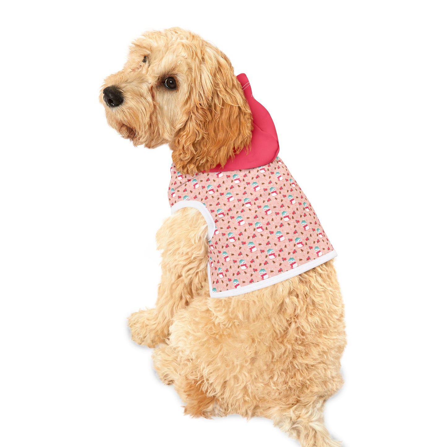 Paws & Purpose Pet Hoodie: Holiday Snowman