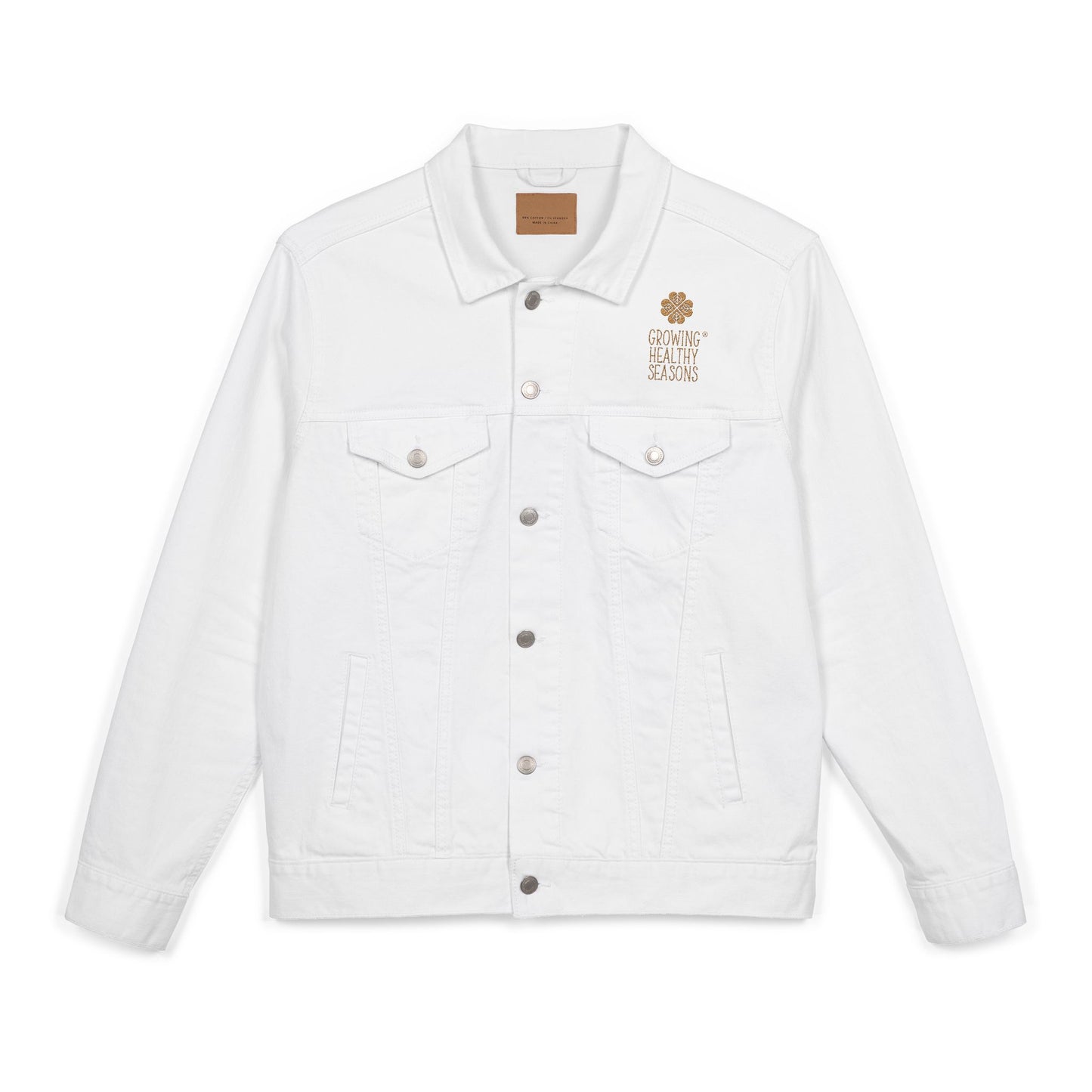 GHS Embroidered Denim Jacket (Adult: Unisex)
