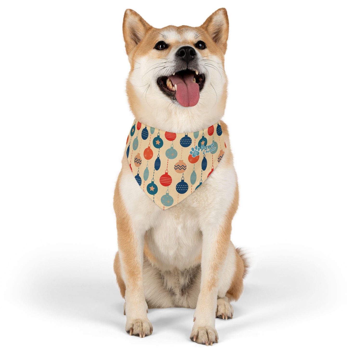 Pet Bandana: Retro Holiday