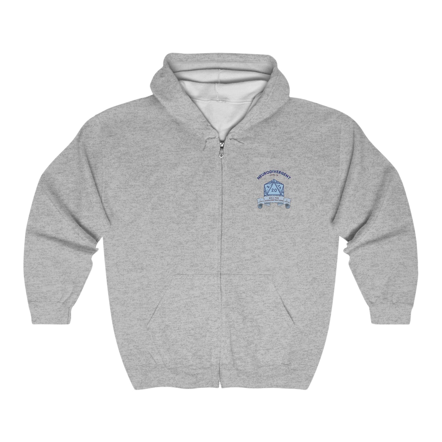 Dice Super Warm Zipped Hoodie (Unisex: Teens, Women, and Men)