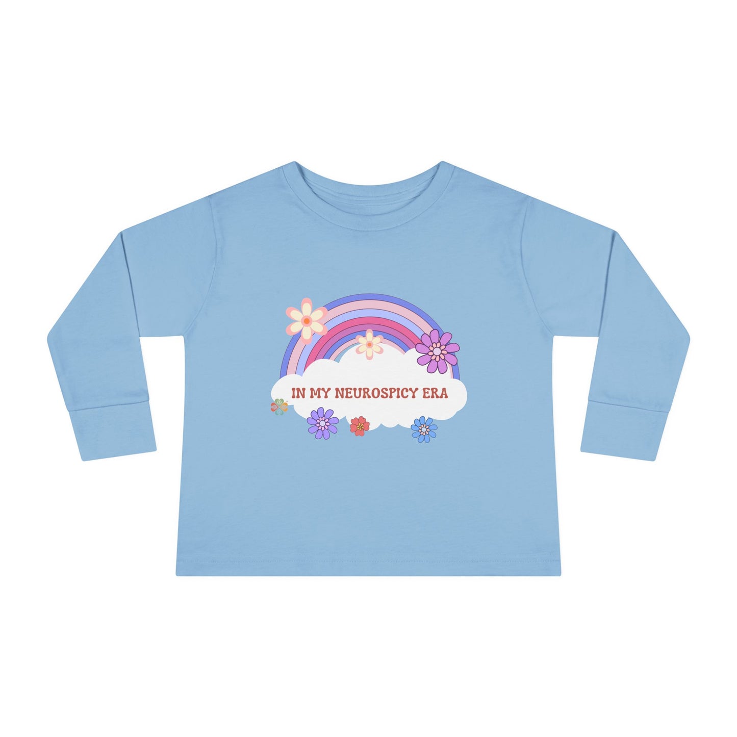 Neurospicy Era Toddler Long Sleeve Tee (Girls and Boys)