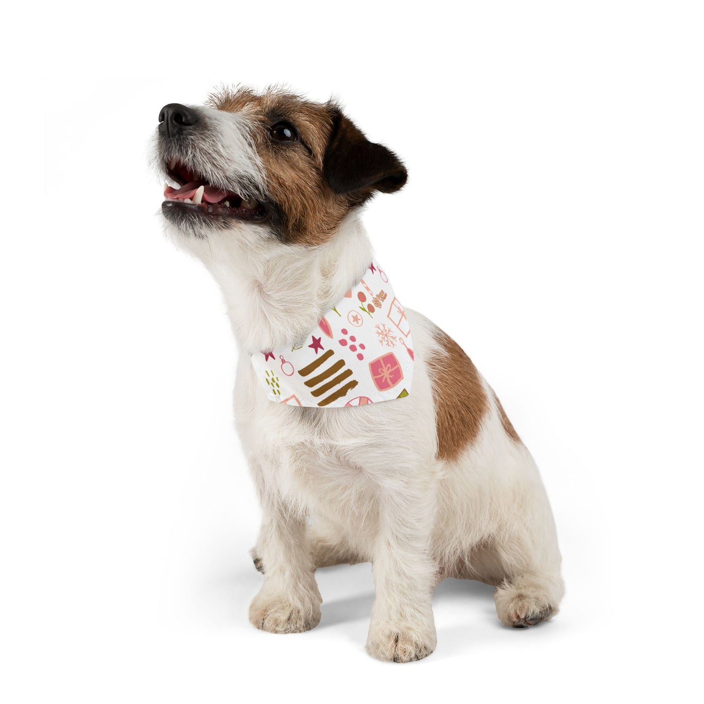 Pet Bandana: Pink Holiday