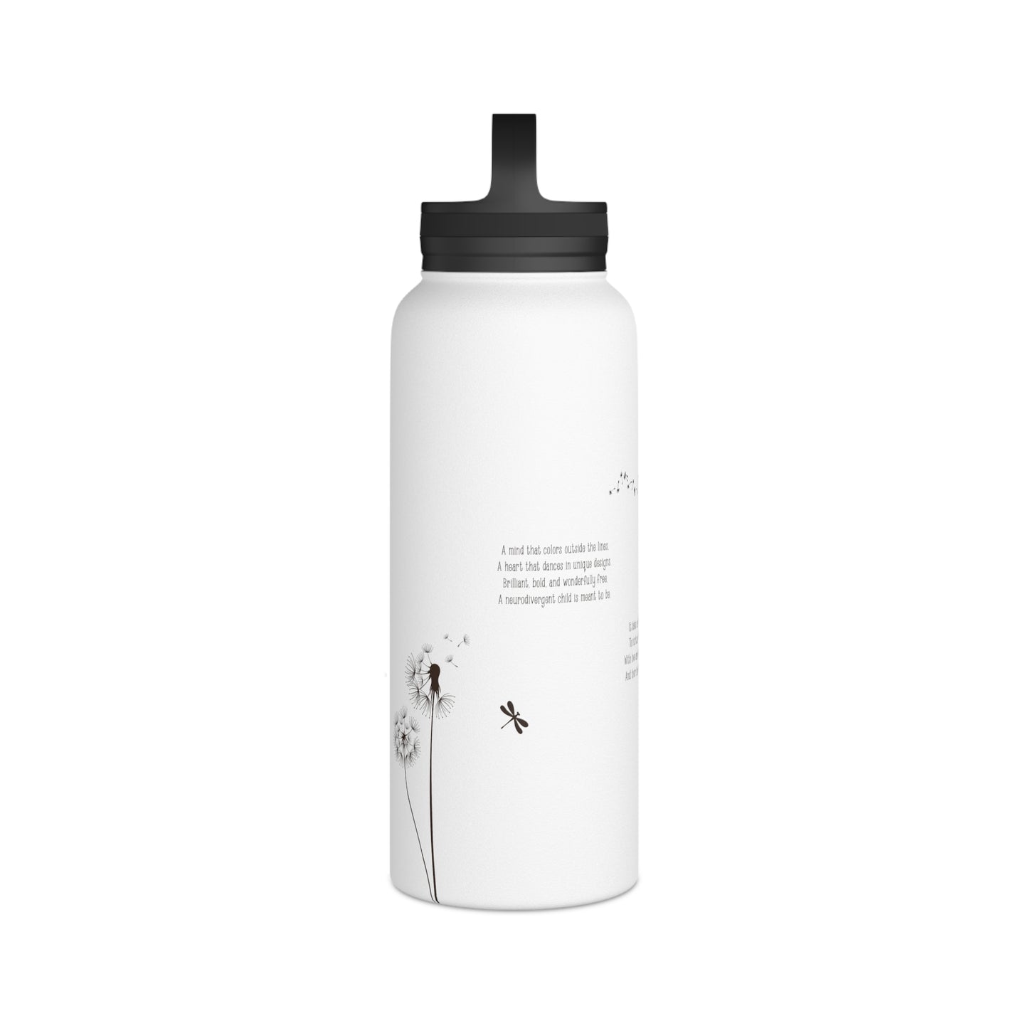 GHS Brilliant Child Stainless Steel Water Bottle (32 oz)