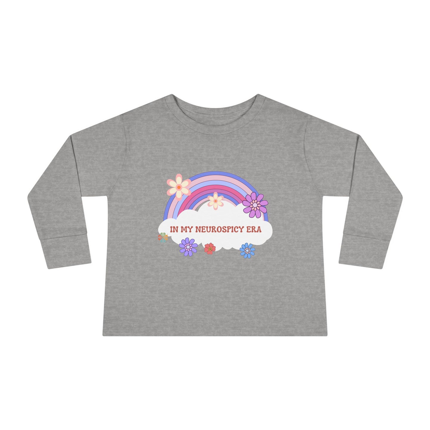 Neurospicy Era Toddler Long Sleeve Tee (Girls and Boys)