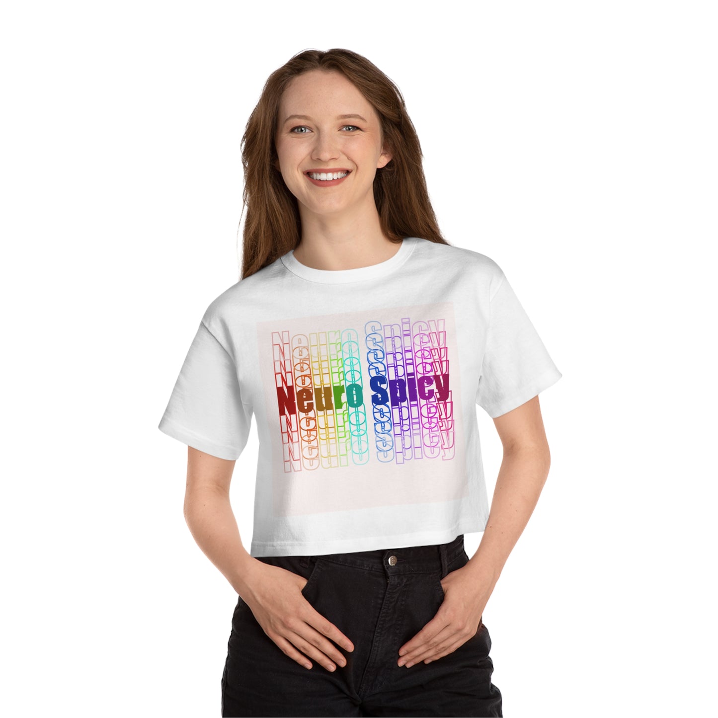 Neuro Spicy Cropped T-Shirt