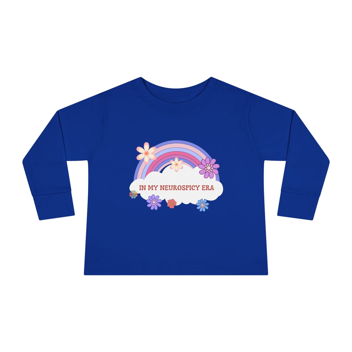 Neurospicy Era Toddler Long Sleeve Tee (Girls and Boys)