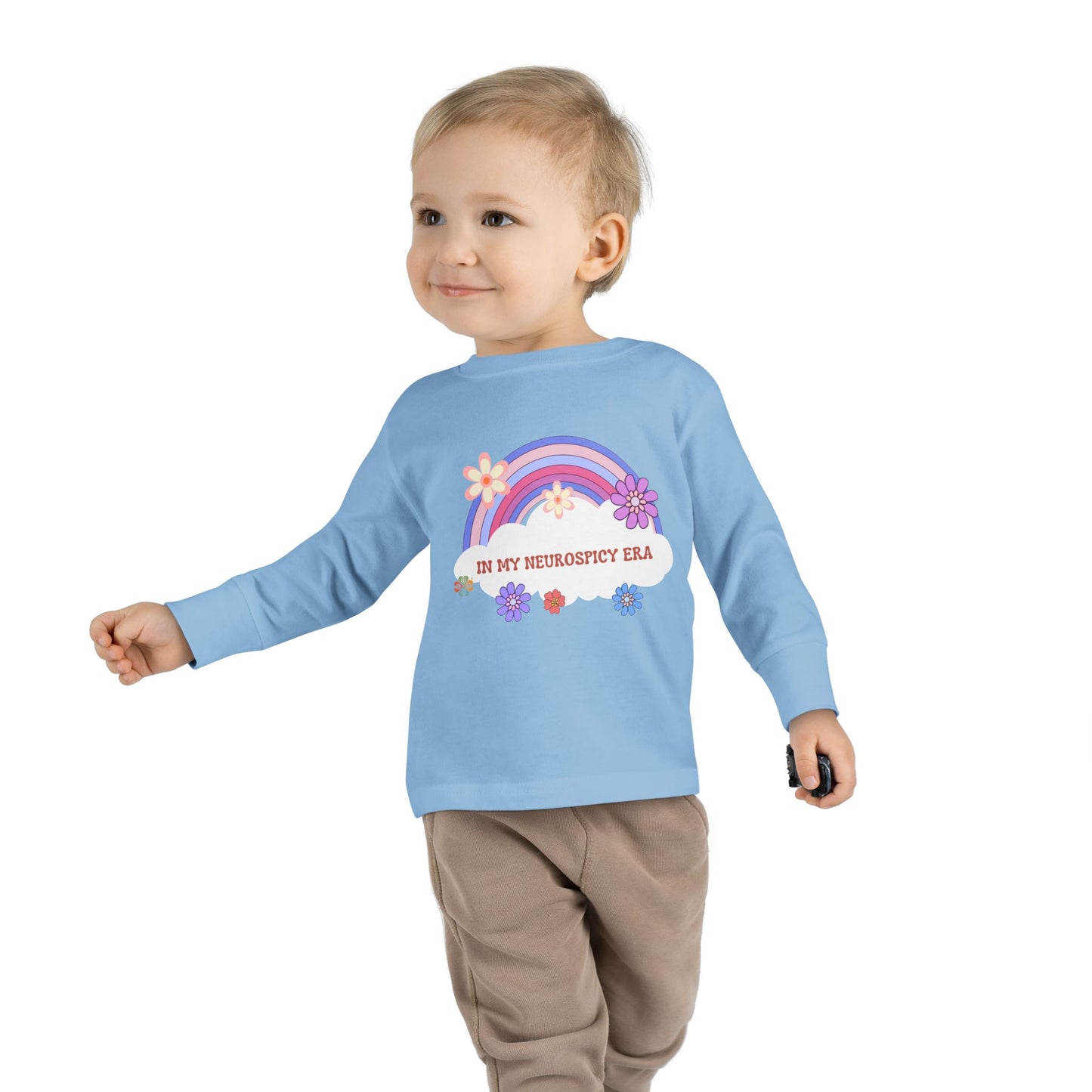 Neurospicy Era Toddler Long Sleeve Tee (Girls and Boys)