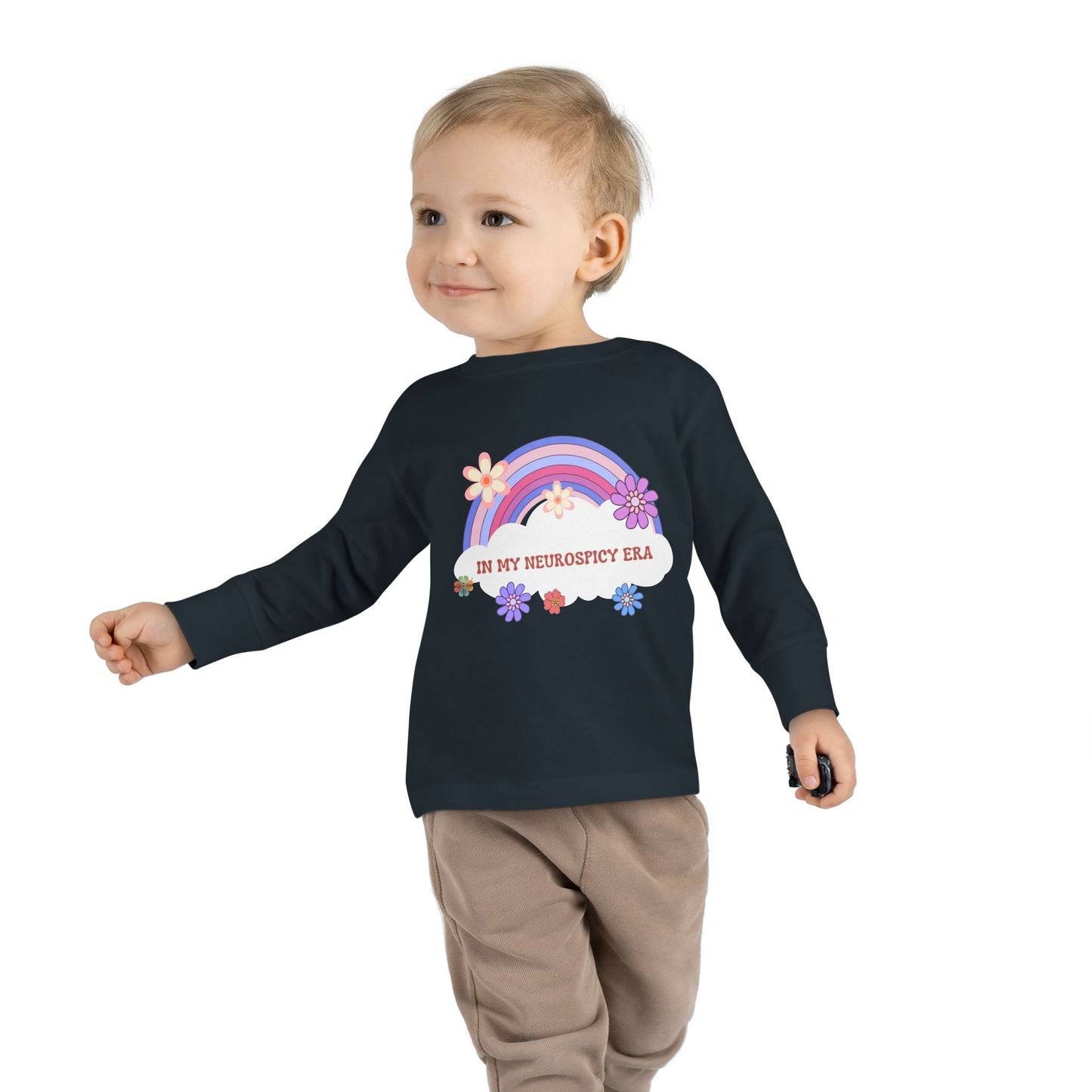 Neurospicy Era Toddler Long Sleeve Tee (Girls and Boys)