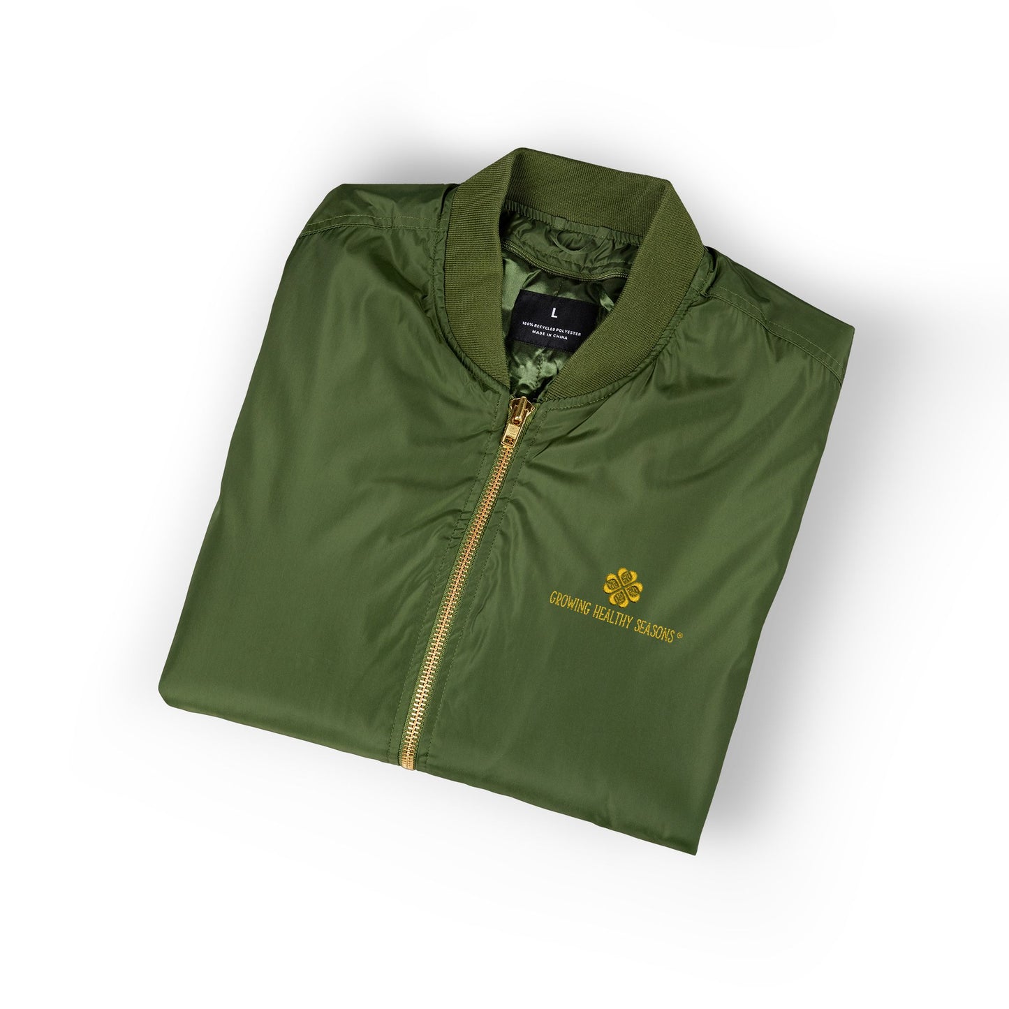 GHS Embroidered Military Green Jacket (Adult: Unisex)
