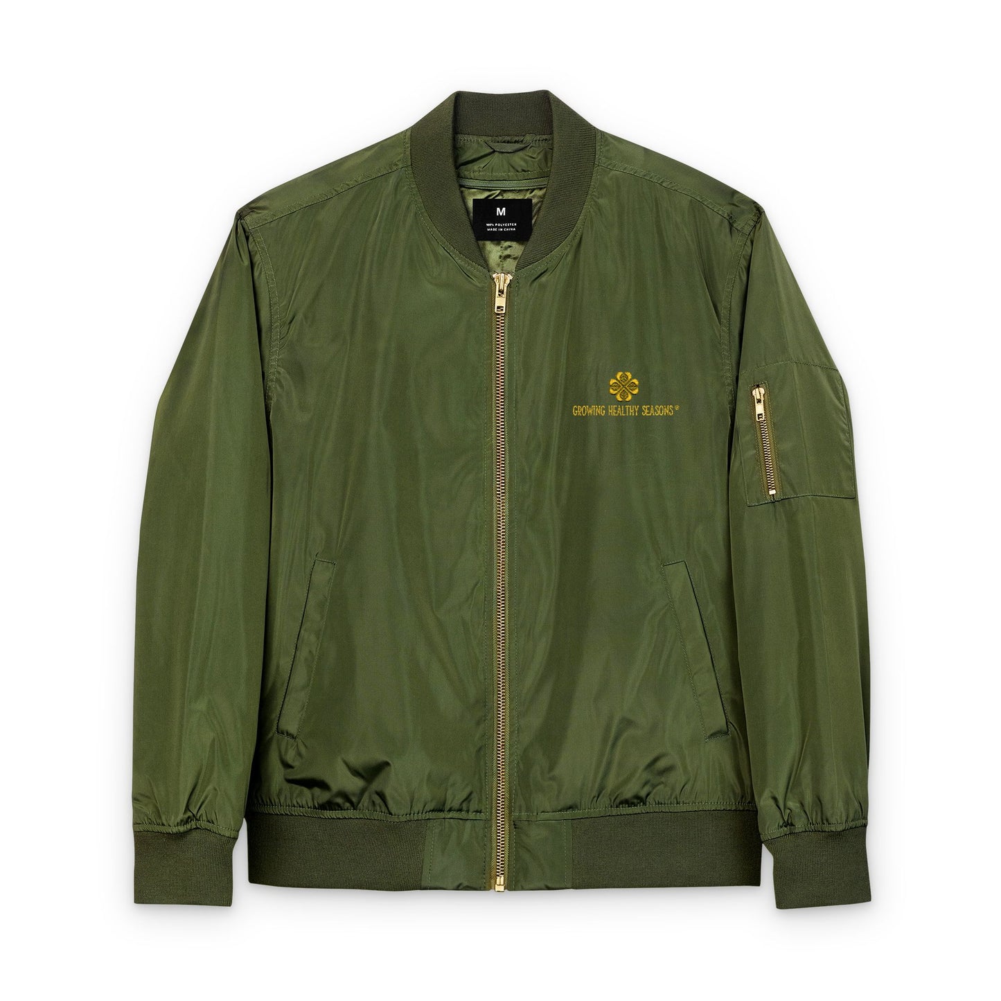 GHS Embroidered Military Green Jacket (Adult: Unisex)