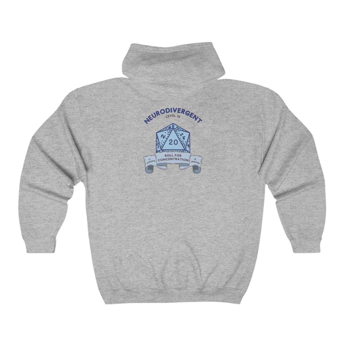 Dice Super Warm Zipped Hoodie (Unisex: Teens, Women, and Men)