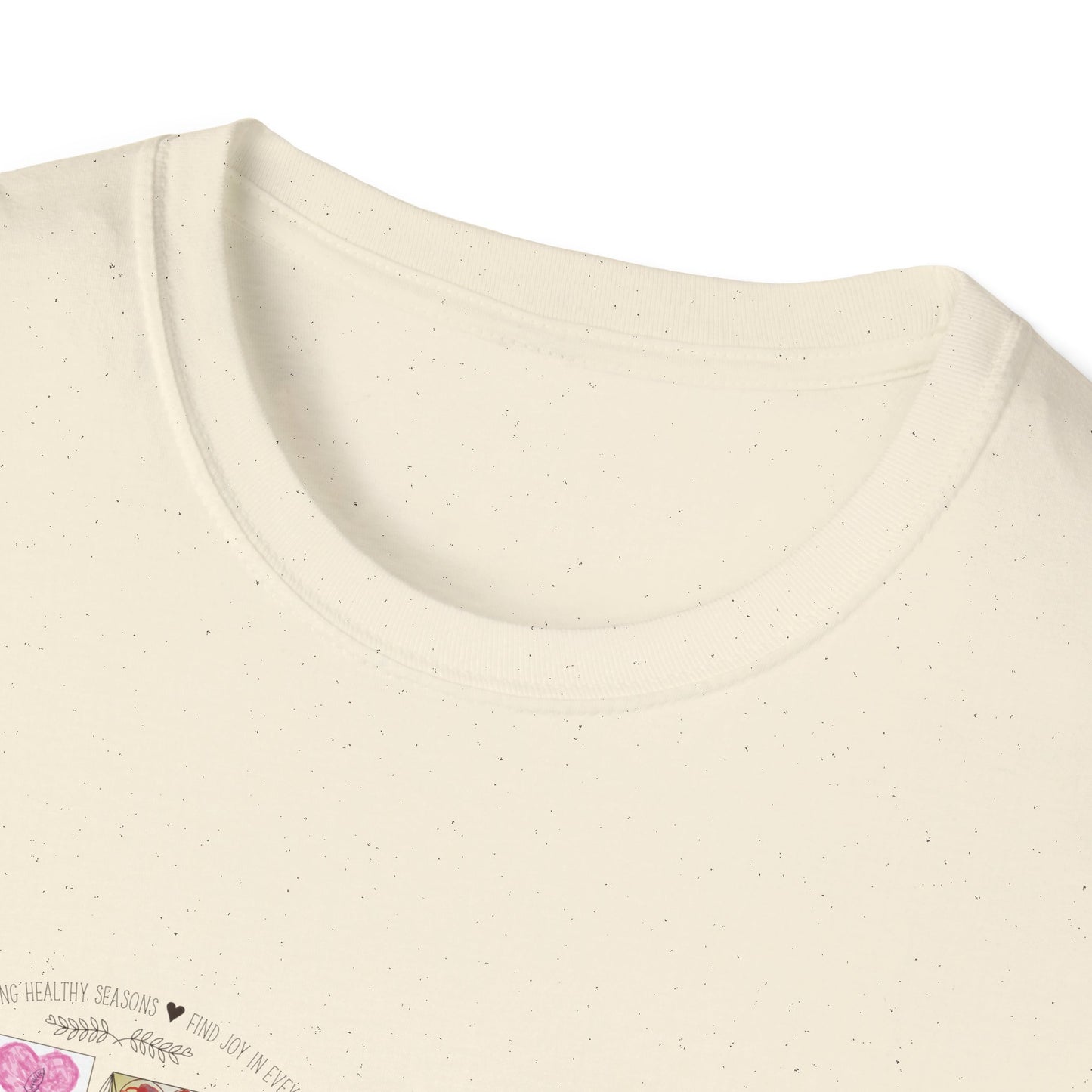 Adult Hearts and Leaves Comfy Tee (Unisex)