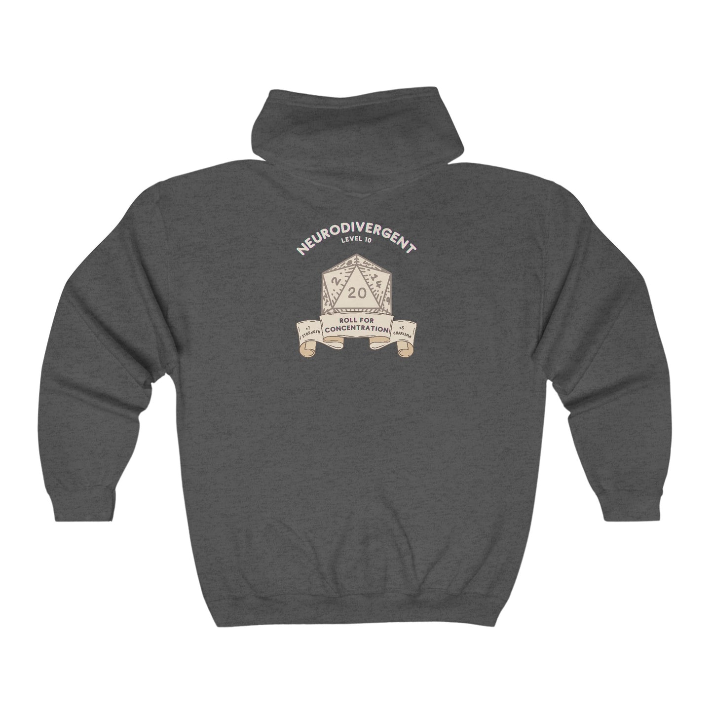 Dice Super Warm Zipped Hoodie (Unisex: Teens, Women, and Men)