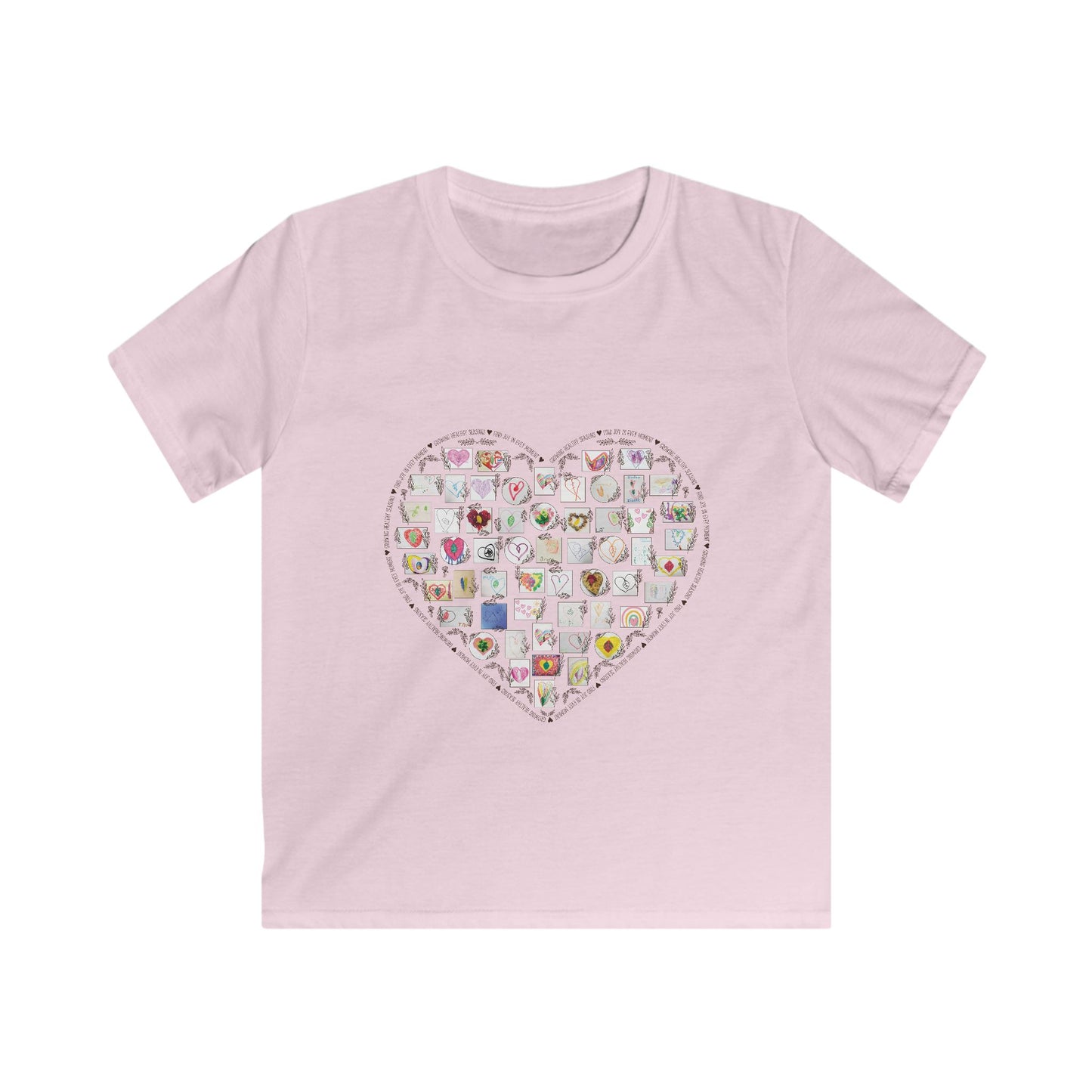 Kids Hearts and Leaves Tee (Boys and Girls)
