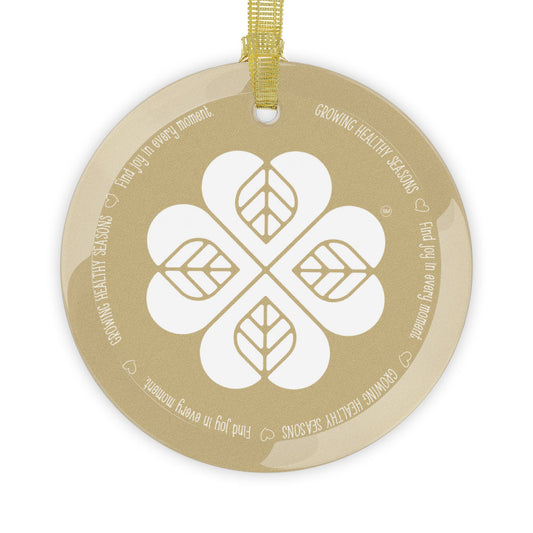 GHS Commemorative Glass Ornament (Gold)