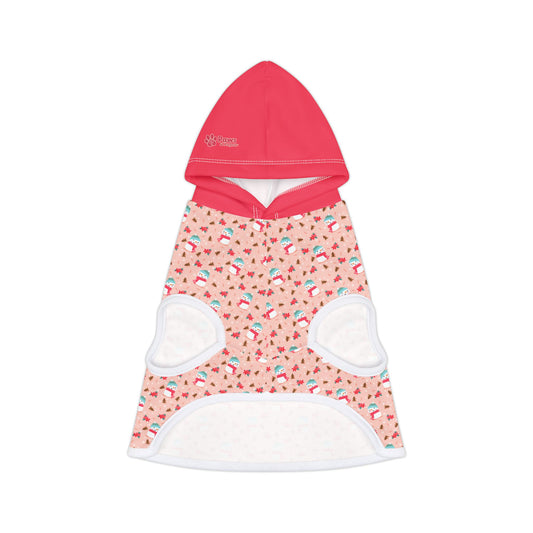Paws & Purpose Pet Hoodie: Holiday Snowman