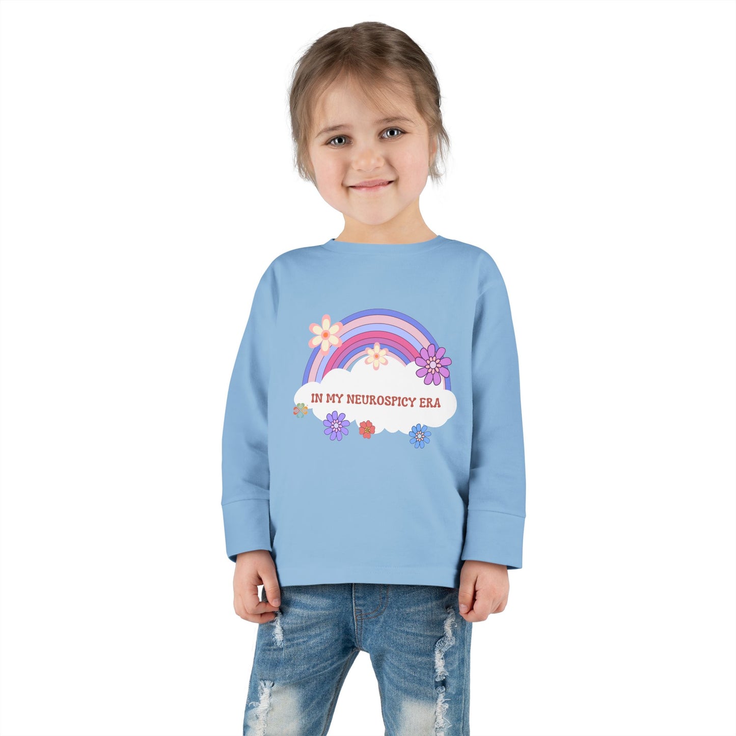 Neurospicy Era Toddler Long Sleeve Tee (Girls and Boys)