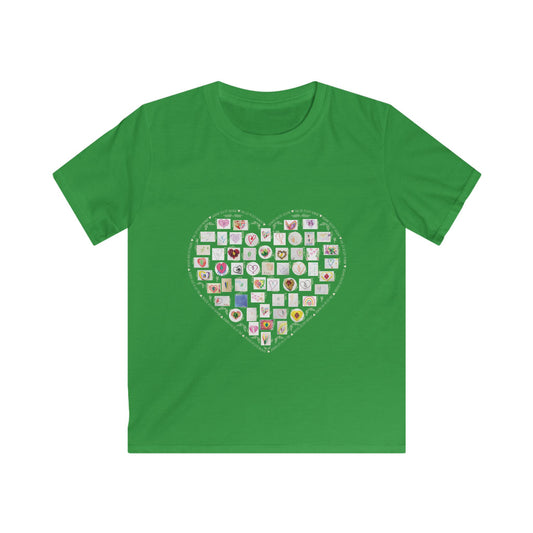 Kids Hearts and Leaves Tee (Boys and Girls)