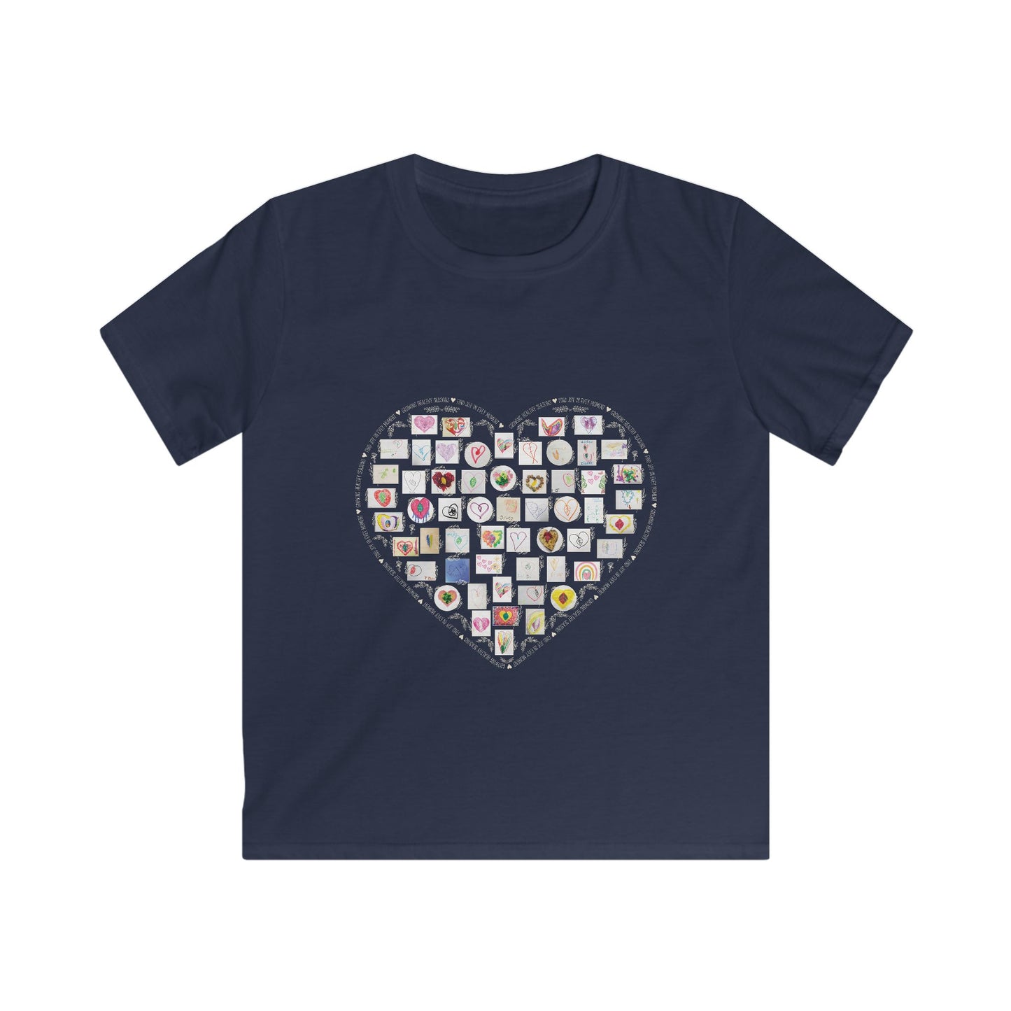 Kids Hearts and Leaves Tee (Boys and Girls)