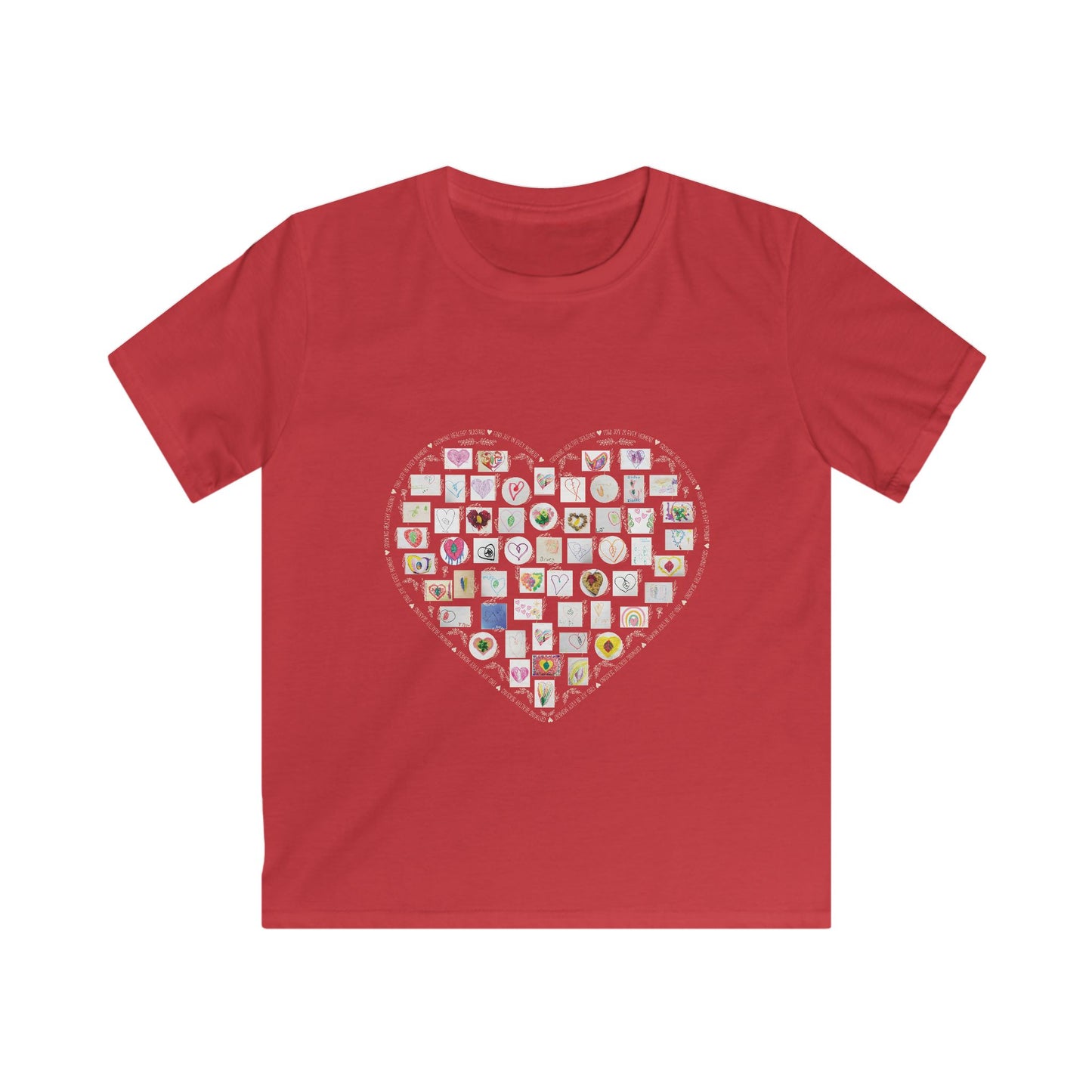 Kids Hearts and Leaves Tee (Boys and Girls)