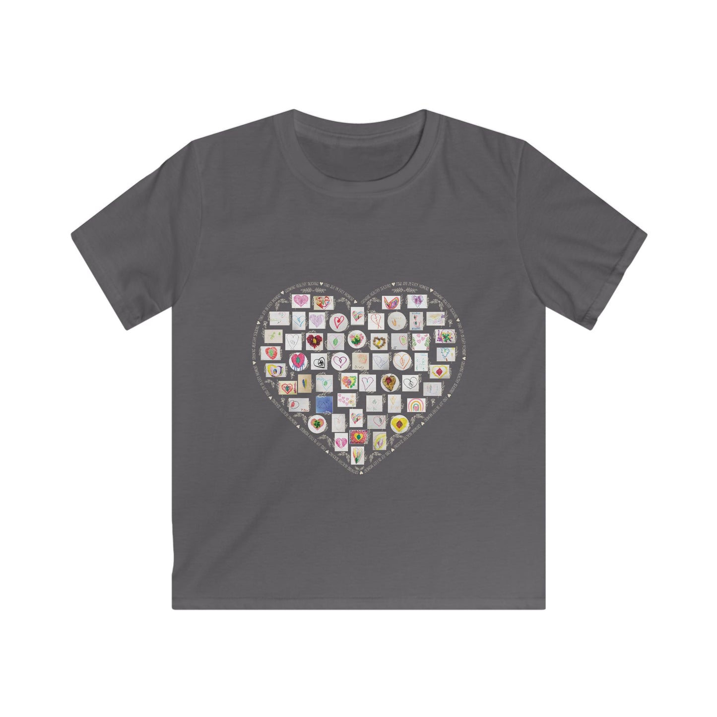 Kids Hearts and Leaves Tee (Boys and Girls)
