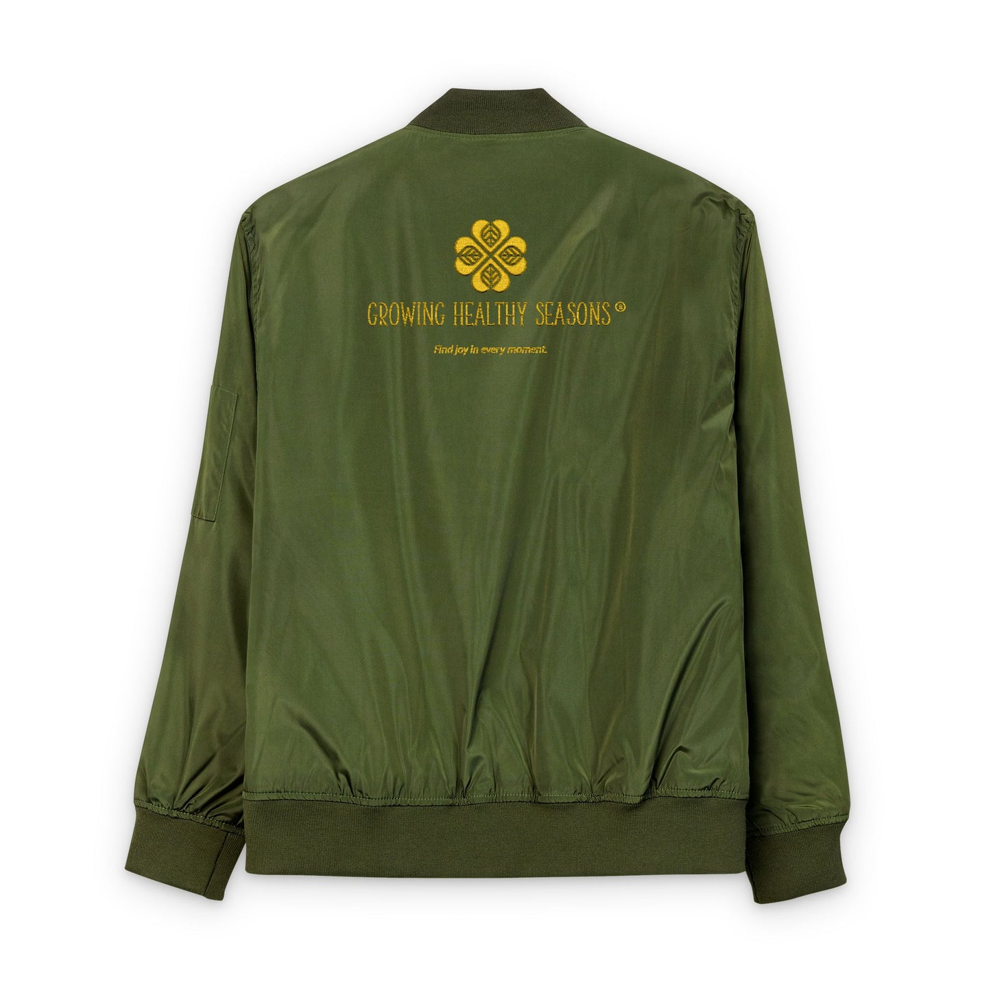 GHS Embroidered Military Green Jacket (Adult: Unisex)