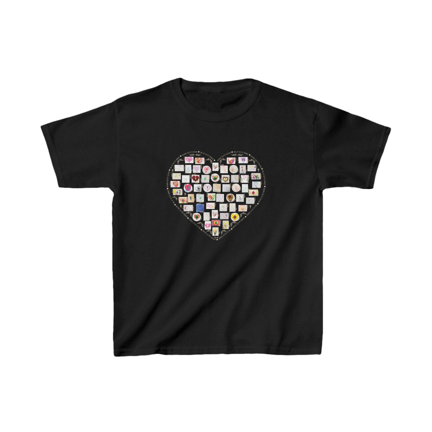 Kids Hearts and Leaves Tee (Boys and Girls)