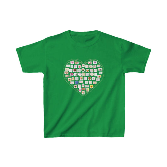 Kids Hearts and Leaves Tee (Boys and Girls)