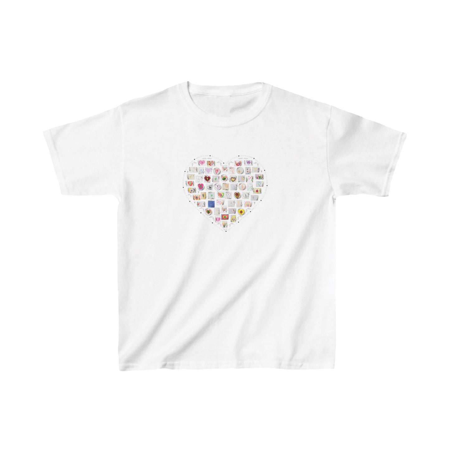 Kids Hearts and Leaves Tee (Boys and Girls)