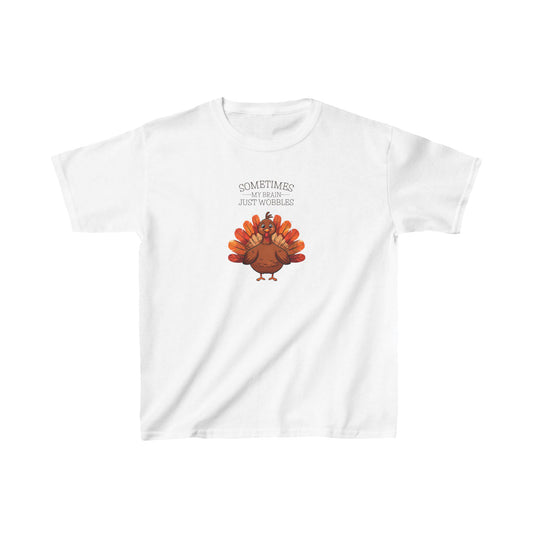 Kids Turkey Wobble Tee (Boys and Girls)