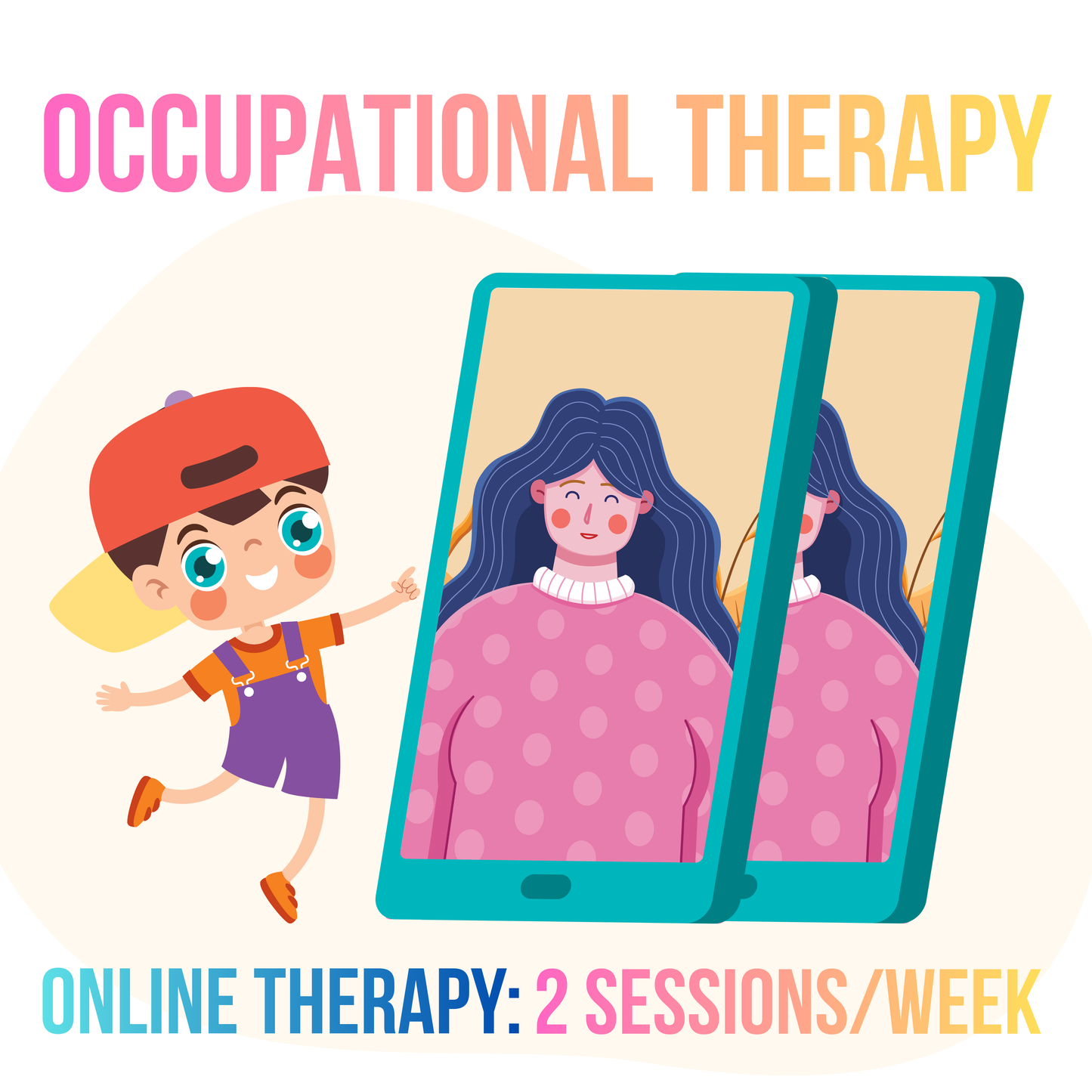 Online Occupational Therapy (OT) | 2 Sessions Per Week | 4 Weeks Subscription