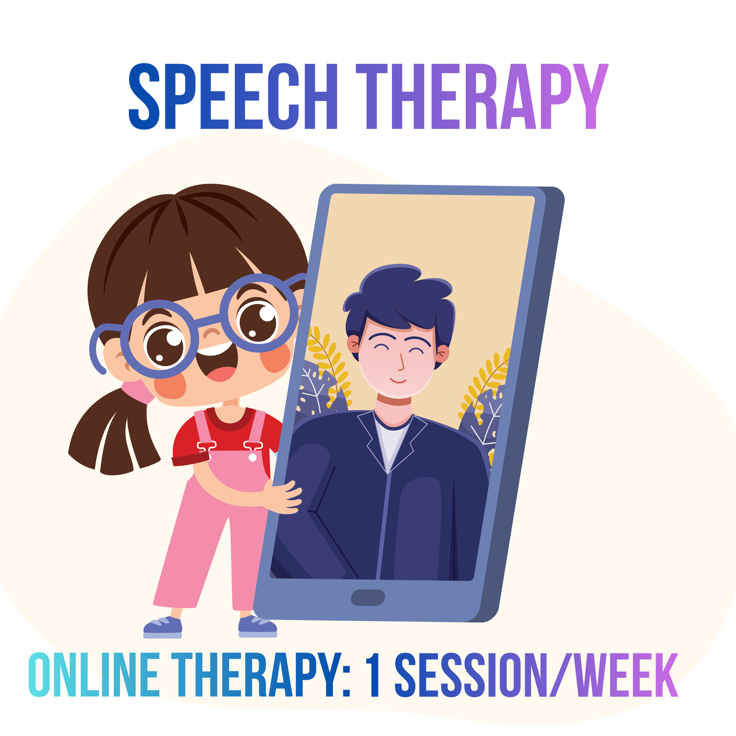 Online Speech Therapy (SLP) | 1 Session Per Week | 4 Weeks Subscription