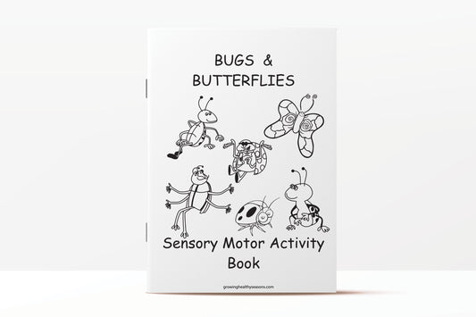 Bugs and Butterflies Sensory Motor Activity Book