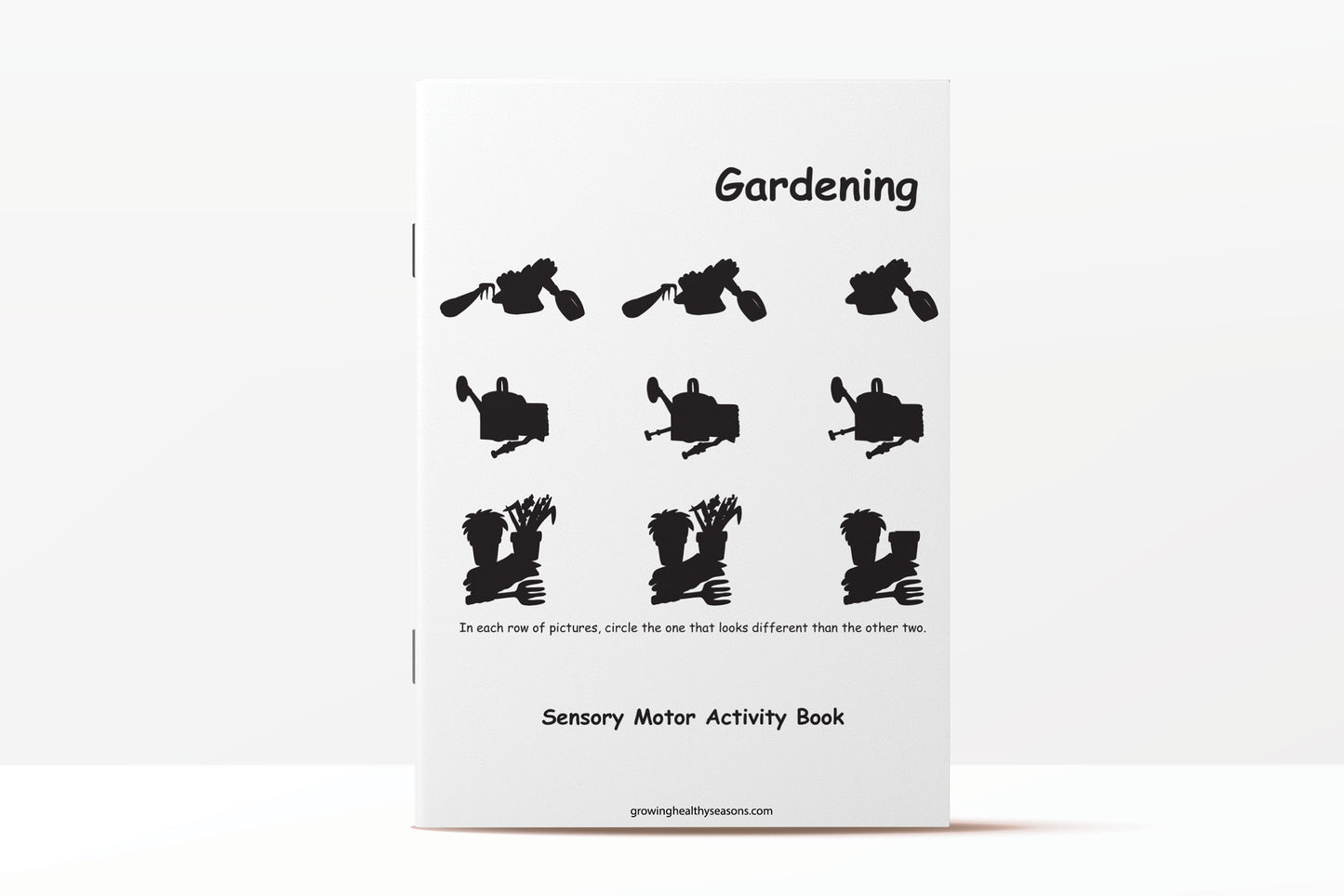 Garden Sensory Motor Activity Book