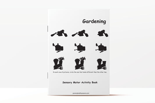 Garden Sensory Motor Activity Book