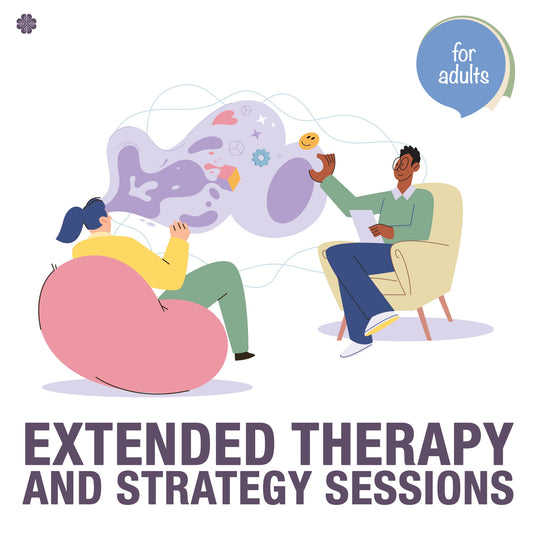 Extended Therapy and Strategy Sessions (12 sessions) for Adult (ages 18+)
